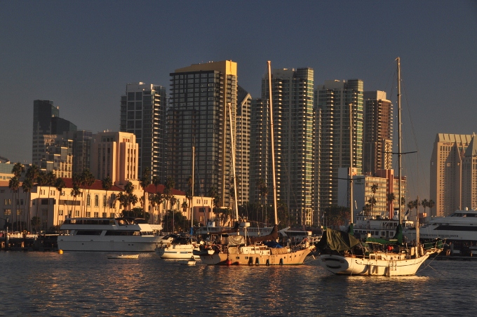 San Diego harbor